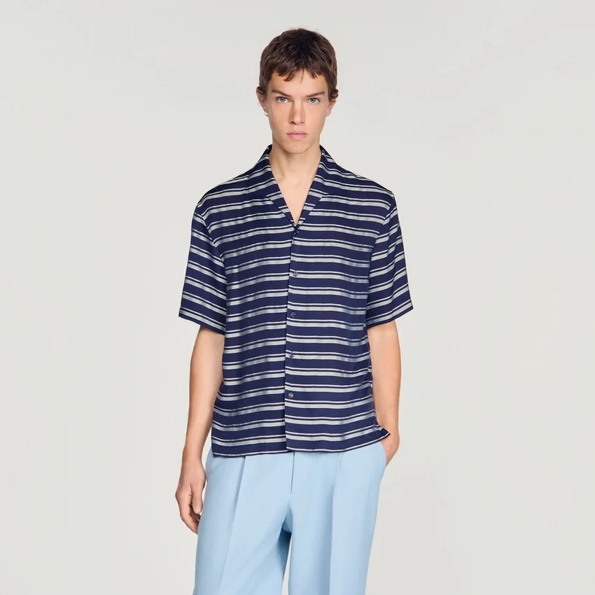 Striped boat neck shirt Striped boat neck shirt
