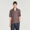 Striped boat neck shirt Striped boat neck shirt