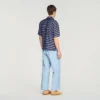 Striped boat neck shirt Striped boat neck shirt