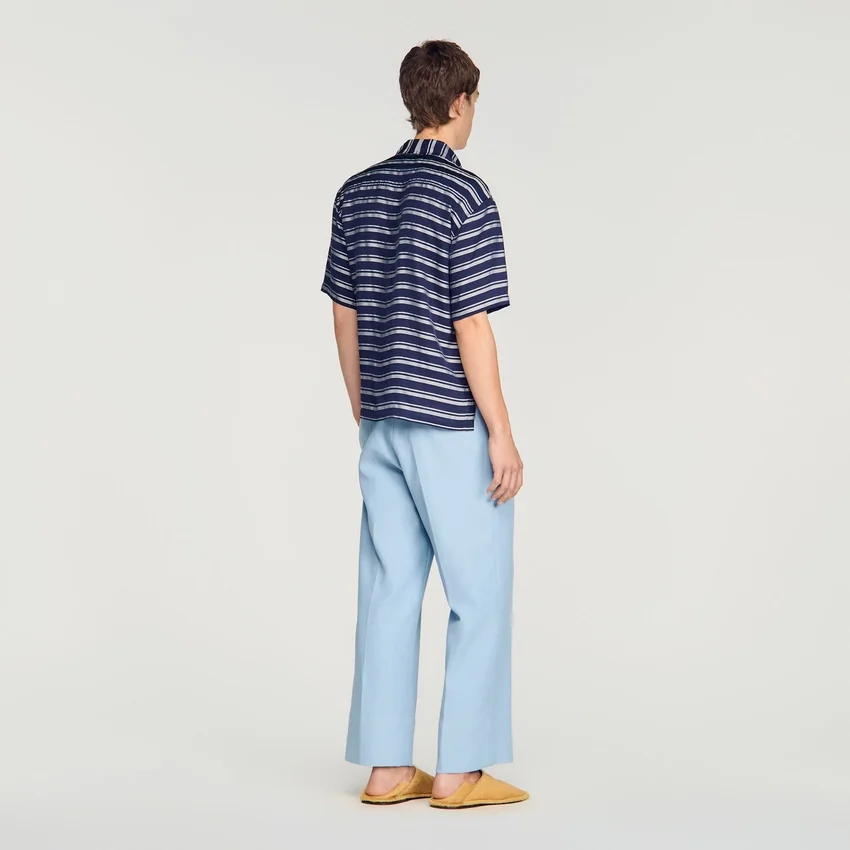 Striped boat neck shirt Striped boat neck shirt