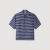 Striped boat neck shirt Striped boat neck shirt