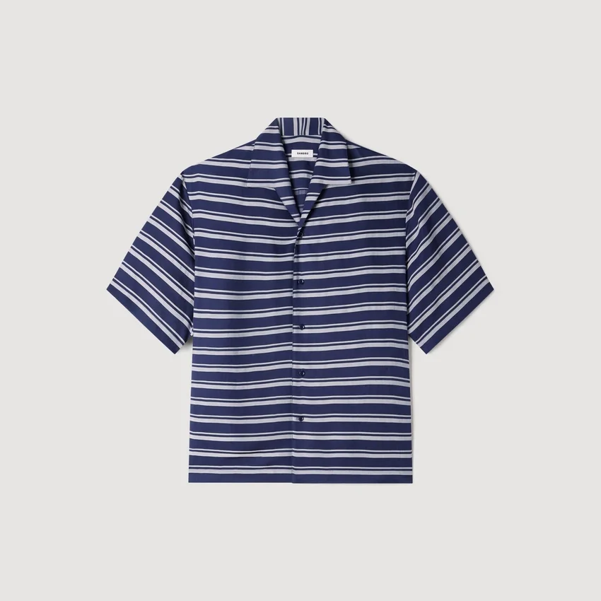 Striped boat neck shirt Striped boat neck shirt