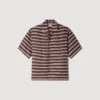 Striped boat neck shirt Striped boat neck shirt