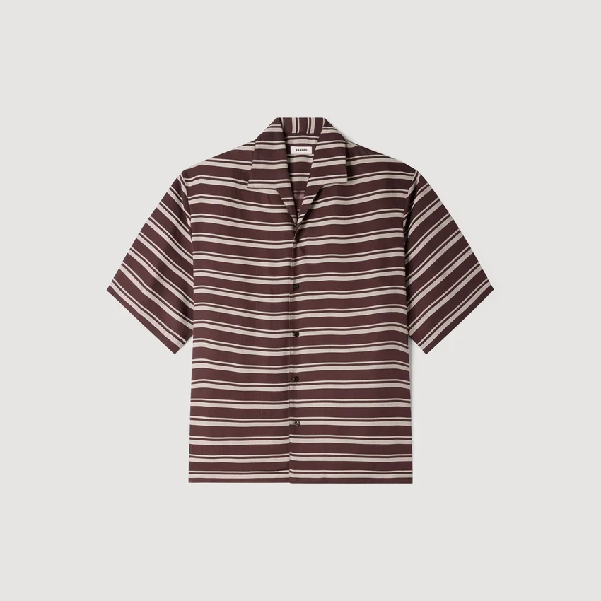 Striped boat neck shirt Striped boat neck shirt