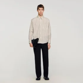 Striped cotton shirt