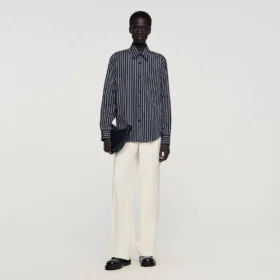 Striped cotton shirt