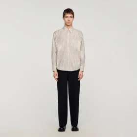 Striped cotton shirt