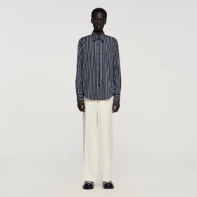 Striped cotton shirt