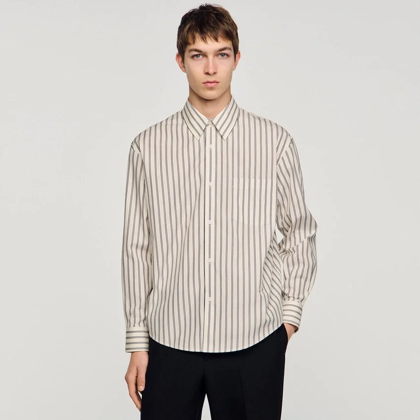 Striped cotton shirt Striped cotton shirt