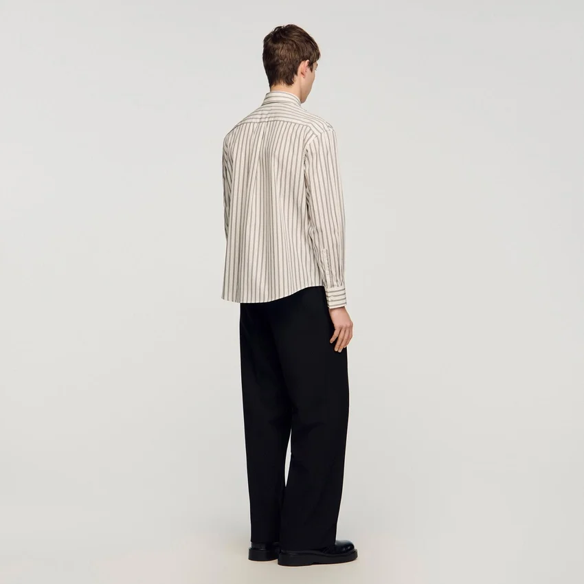 Striped cotton shirt Striped cotton shirt
