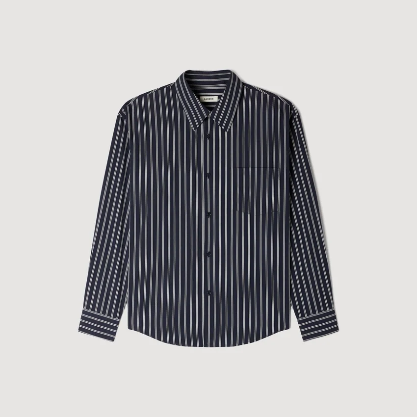 Striped cotton shirt Striped cotton shirt