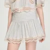 Striped cotton skort Striped cotton skort