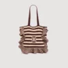 Striped crochet bag Striped crochet bag