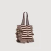 Striped crochet bag Striped crochet bag