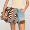 Striped crochet bag Striped crochet bag