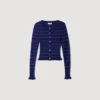 Striped knit cardigan Striped knit cardigan