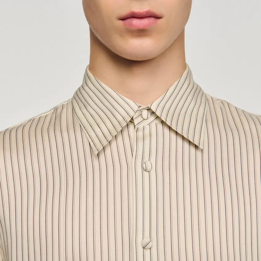 Striped loose-fit shirt Striped loose-fit shirt