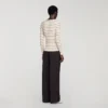 Striped ribbed cardigan Striped ribbed cardigan