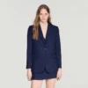Striped sequinned suit jacket Striped sequinned suit jacket