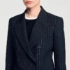 Striped suit jacket Striped suit jacket