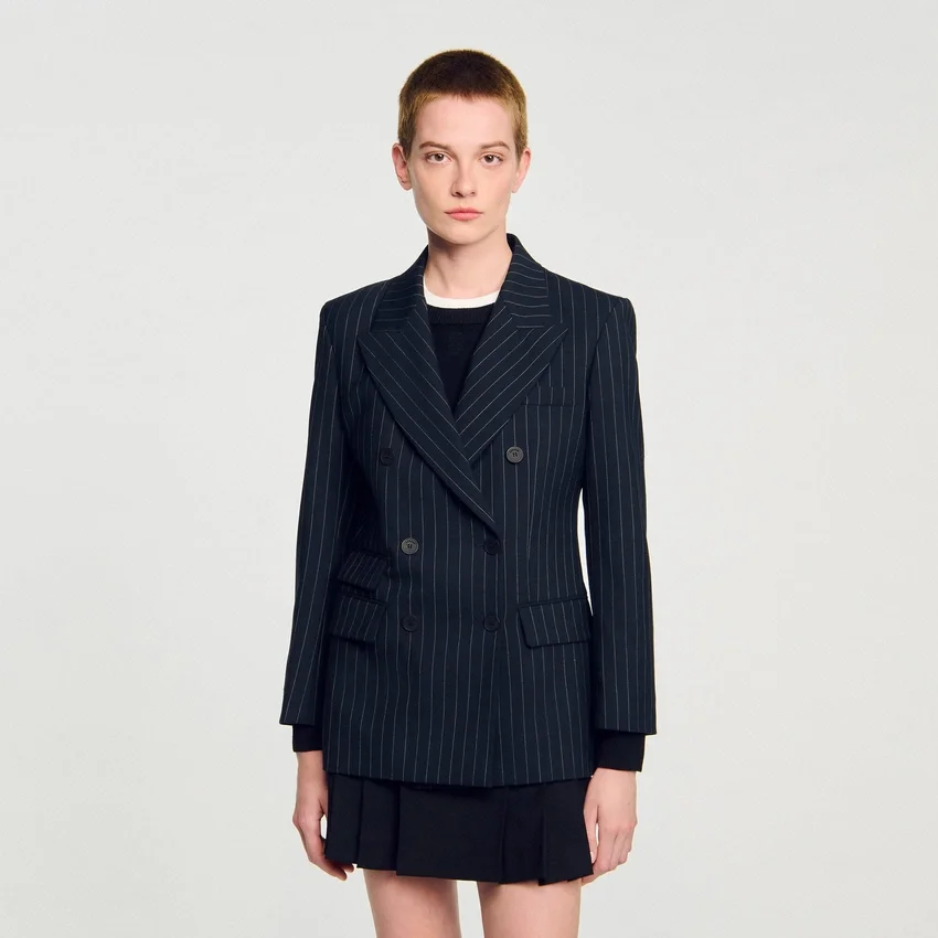 Striped suit jacket Striped suit jacket