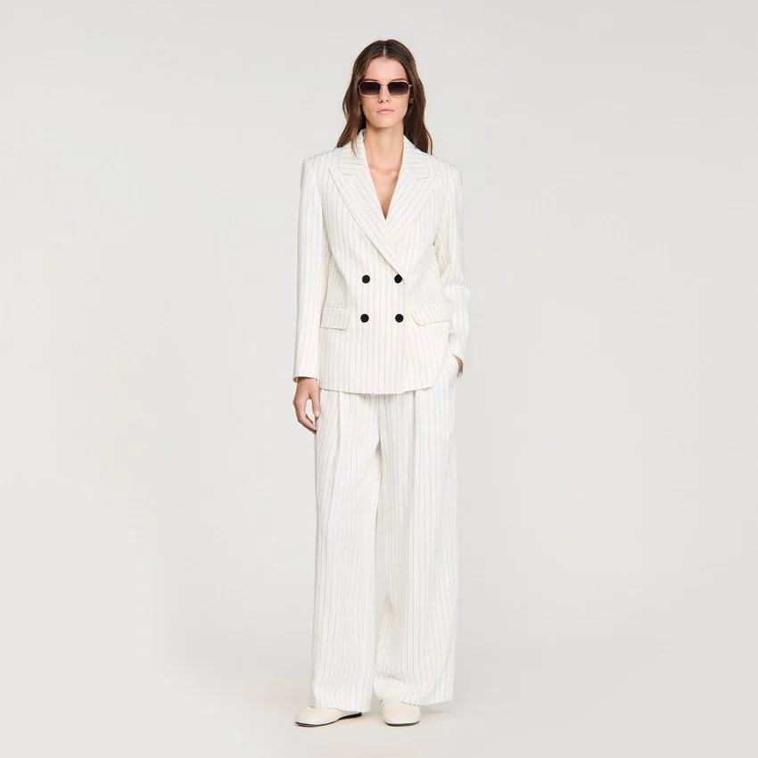 Striped tailored jacket Striped tailored jacket