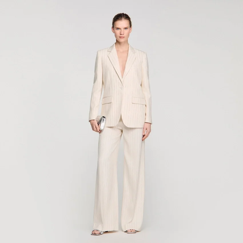 Striped tailored jacket Striped tailored jacket