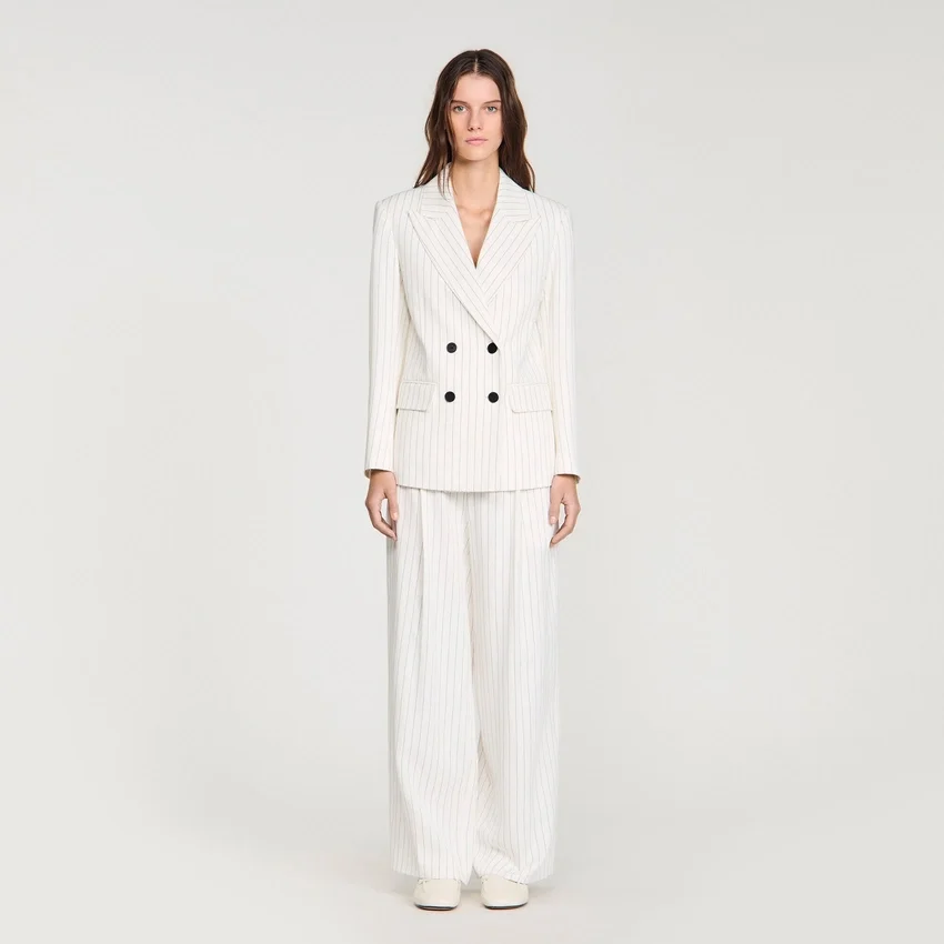 Striped tailored jacket Striped tailored jacket