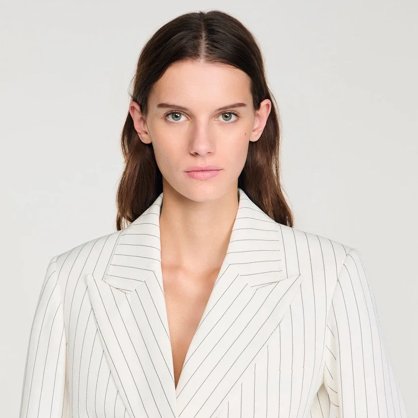 Striped tailored jacket Striped tailored jacket