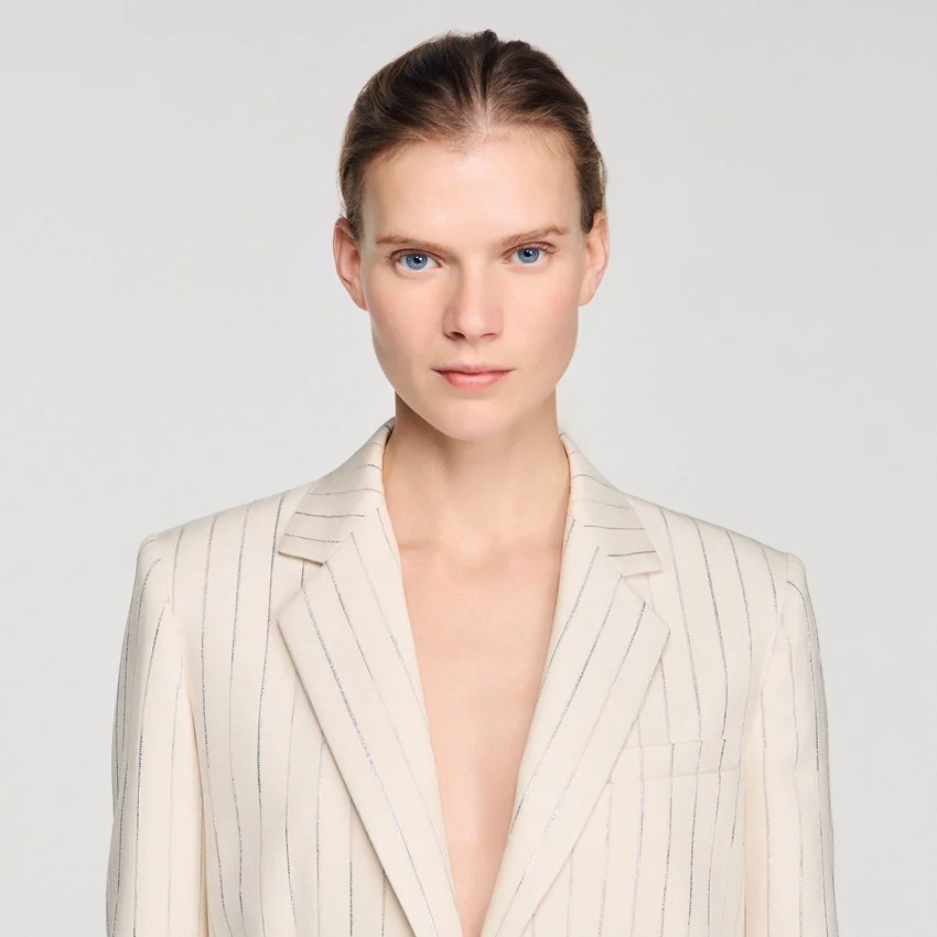 Striped tailored jacket Striped tailored jacket