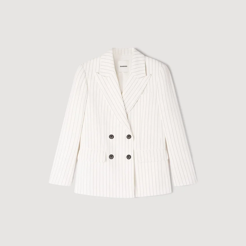 Striped tailored jacket Striped tailored jacket