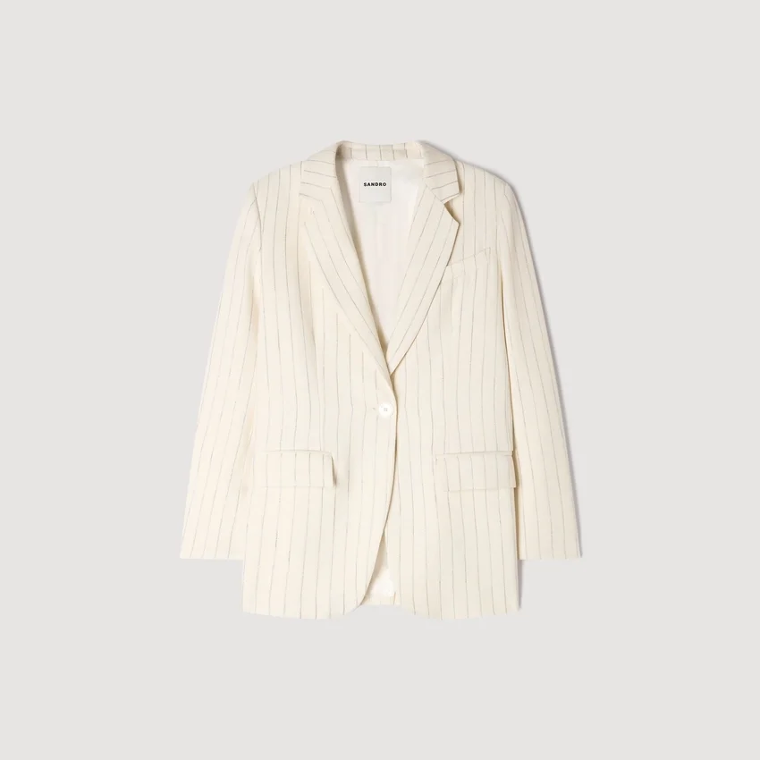 Striped tailored jacket Striped tailored jacket