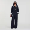 Striped wide-leg trousers Striped wide-leg trousers
