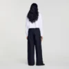 Striped wide-leg trousers Striped wide-leg trousers