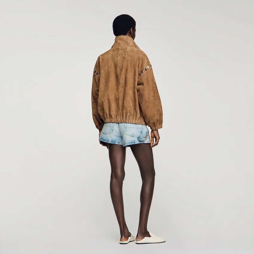 Studded suede jacket Studded suede jacket
