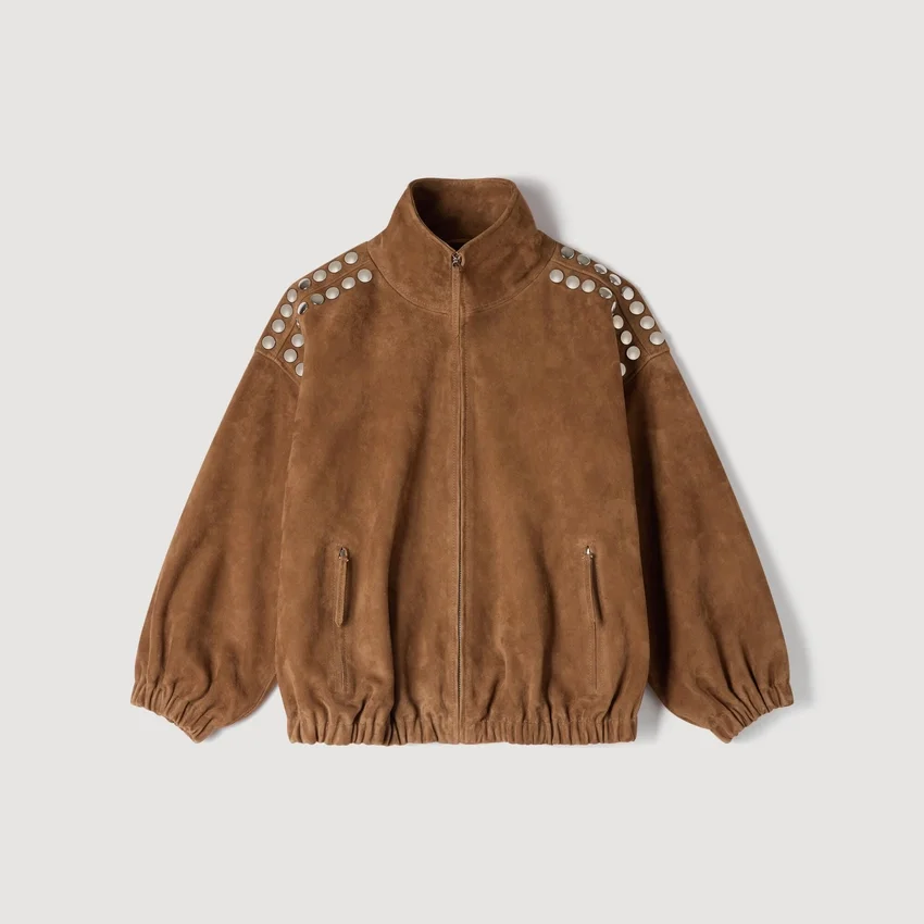 Studded suede jacket Studded suede jacket