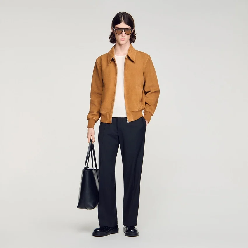 Suede leather jacket Suede leather jacket