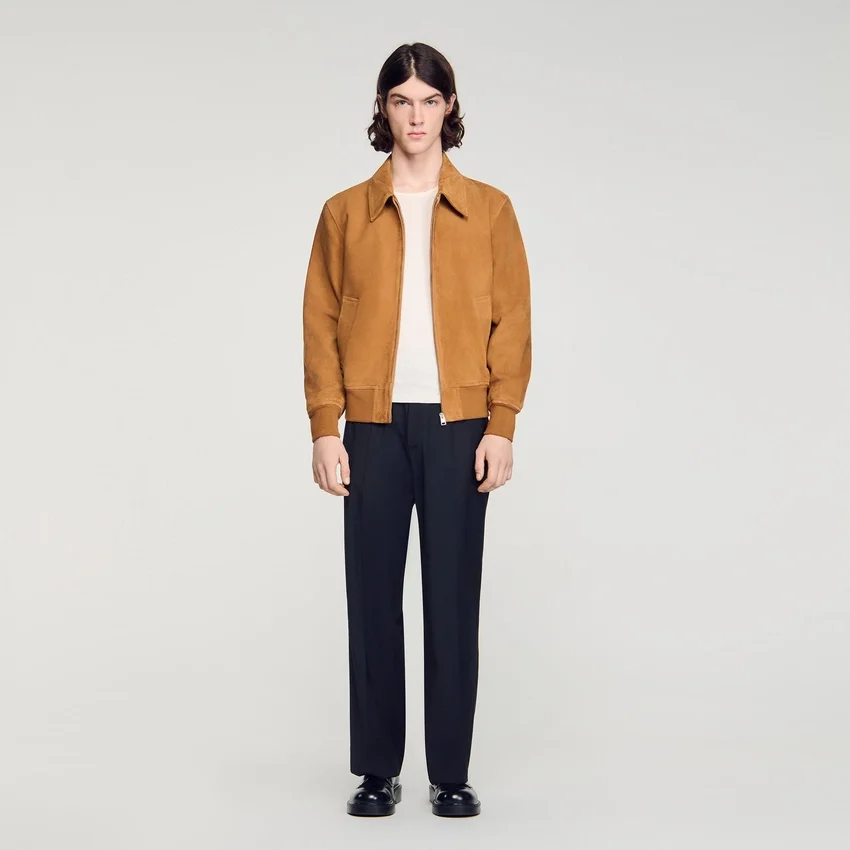 Suede leather jacket Suede leather jacket