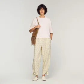 T-shirt with contrasting trim