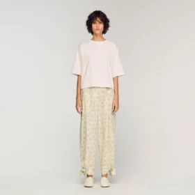 T-shirt with contrasting trim