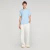 T-shirt with double S patch T-shirt with double S patch