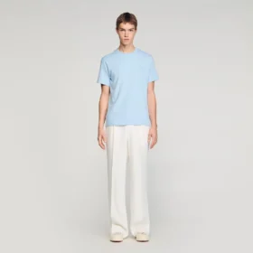 T-shirt with double S patch