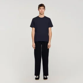 T-shirt with double S patch T-shirt with double S patch