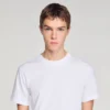 T-shirt with double S patch T-shirt with double S patch