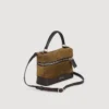 TANGOLINO leather and suede vanity bag TANGOLINO leather and suede vanity bag