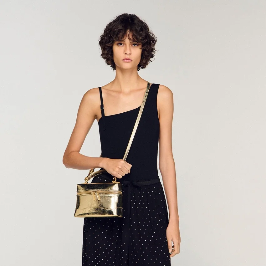 Tangolino metallic leather bag Tangolino metallic leather bag