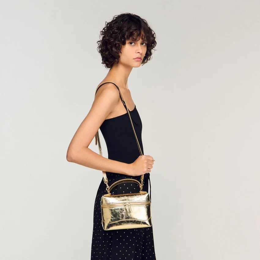 Tangolino metallic leather bag Tangolino metallic leather bag