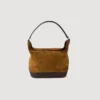 TANGOSO suede and leather bucket bag TANGOSO suede and leather bucket bag