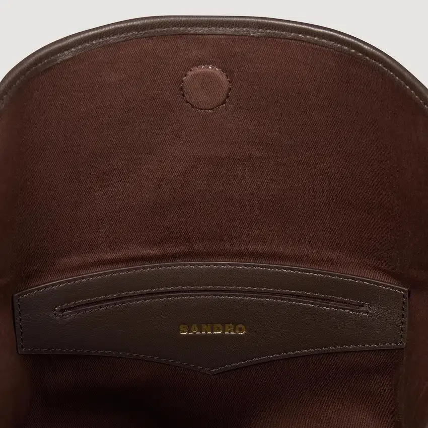TANGOSO suede and leather bucket bag TANGOSO suede and leather bucket bag