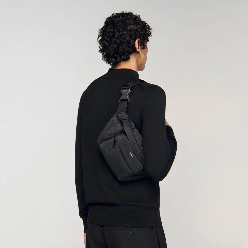 Technical fabric shoulder bag Technical fabric shoulder bag